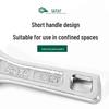 SATA 47233 Разводной ключ с большим зевом и короткой ручкой