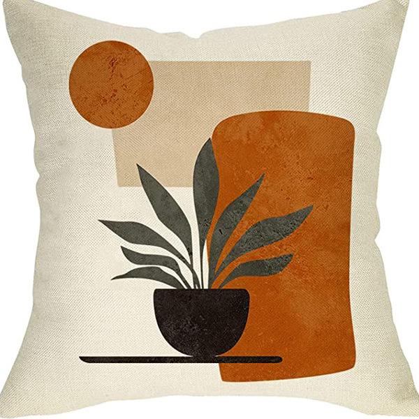 Популярная Простая Абстрактная Геометрическая Наволочка Скандинавский Моранди Дом Диван Автомобиль Подушка Чехол