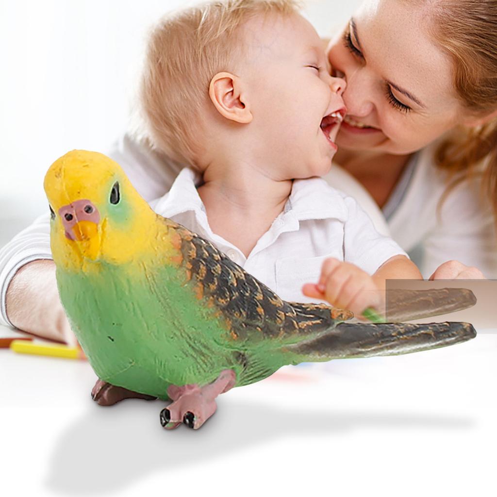 1 упаковка 2 шт. Статические модели птиц Ара Попугай Фигурки для коллекции Образовательные и для украшения