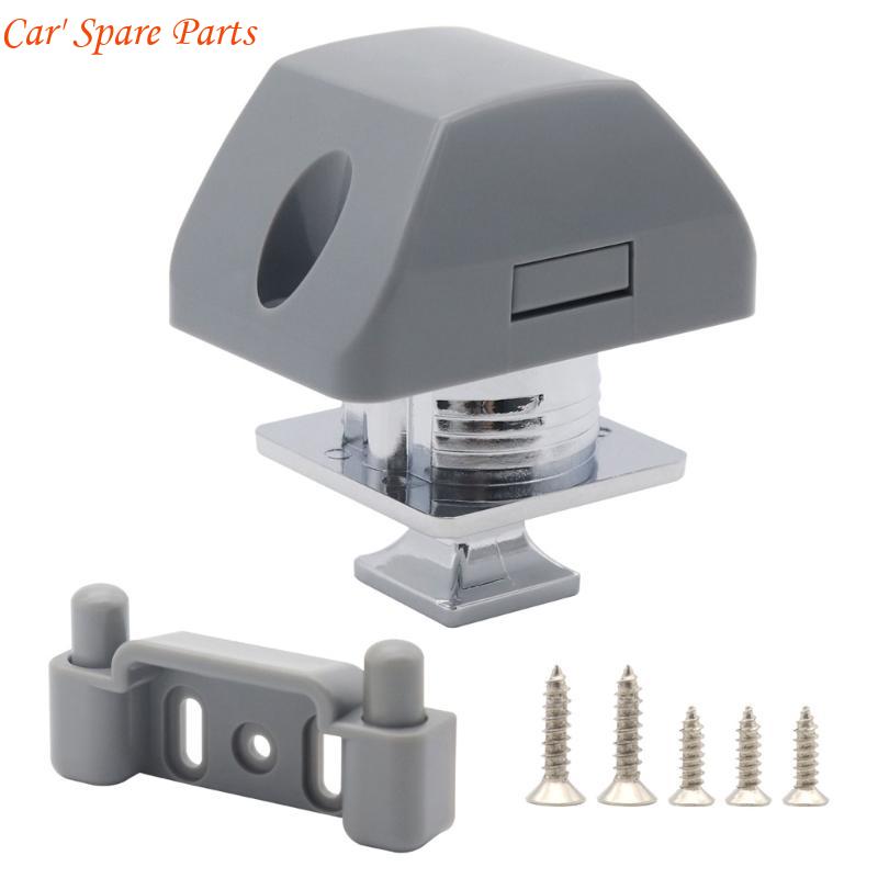 Y4UA Square Push Button Lock Latchs Suitable for Yacht Marine Caravans Campers Yacht Cabinets Home Drawers Furniture Hardware