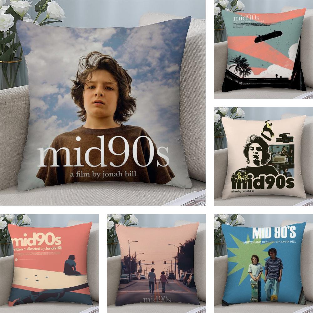 Classic Movie MMid 90S Cushion Cover Plush Fabric Soft DoubleSided Printed Sofa Warm Winter Home Child Gift Pillow Case