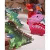 Acrylic Hair Claw Clips Funny Dinosaurs Hair Catch Barrette Large Hair Clips