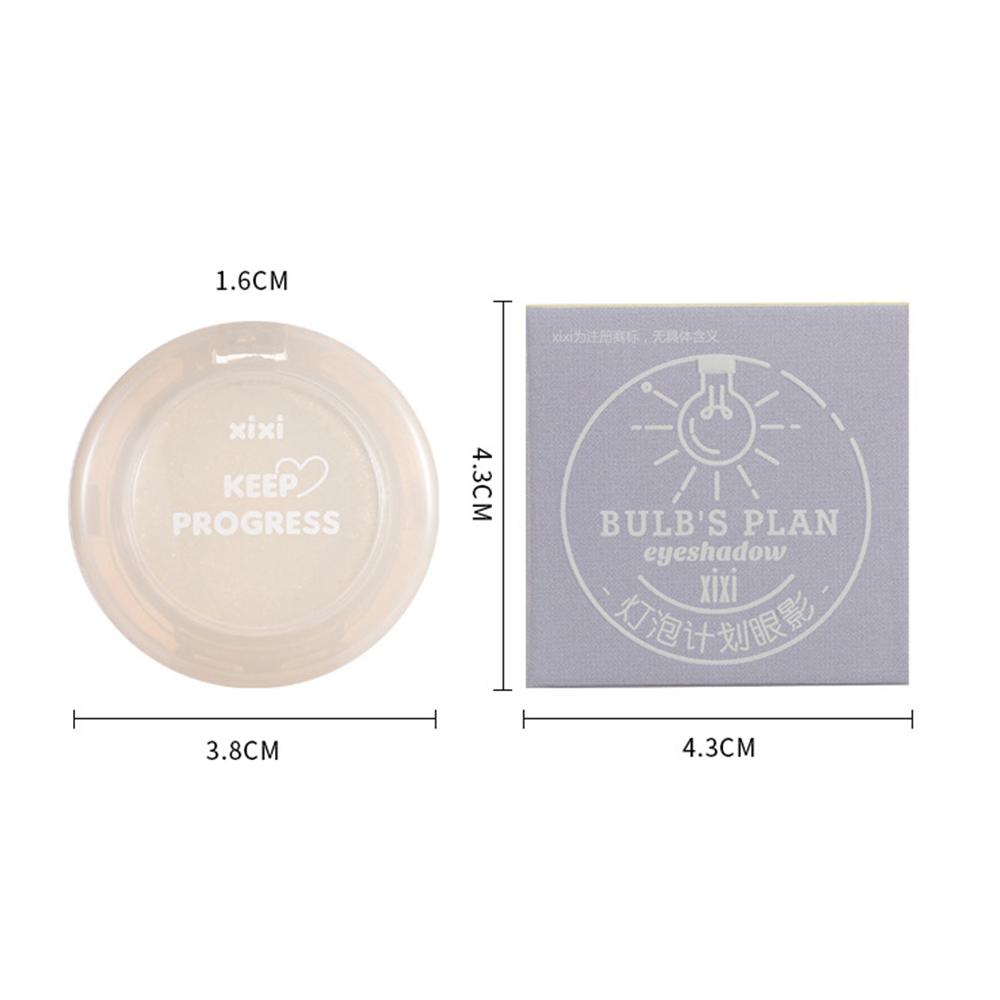 Монохромная палитра теней для век с бриллиантовым блеском, обесцвечивание теней для век, хайлайтер с блестками, водостойкий стойкий пигмент для макияжа глаз