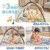 Fisher-Price Развивай свои чувства! Музыкальный развивающий коврик 'Морская выдра', Игрушка для малышей, Игровой коврик-гимнастика для младенцев, Возраст 0+ месяцев, HBP41