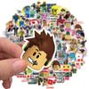 100 шт./компл. игра Roblox, аниме-фигурка, чашка для багажа, водонепроницаемые наклейки для ноутбука