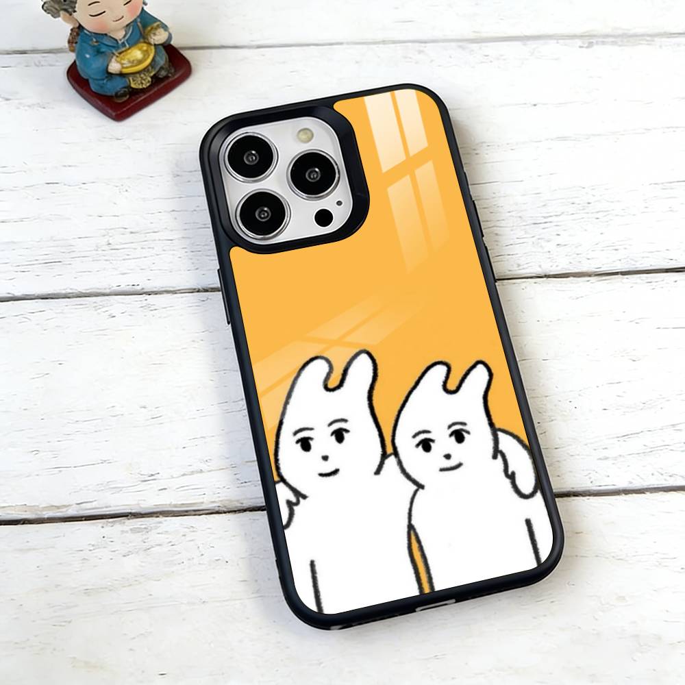 Happy Rabbits Party Phone Case For iPhone17,16,15,14,13,12,11 Plus,Pro Magnetic For Magsafe Wireless Charging
