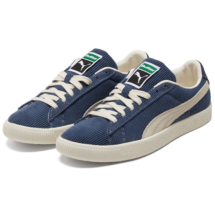 Butter Goods x Puma Basket Vintage Темный Деним Унисекс Кроссовки Голубой Шепот-Белый 381099-01