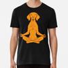 Vizsla Yoga Meditation Dog In a Lotus Pose P S To 5XL Made In the AU/USA T-Shirt