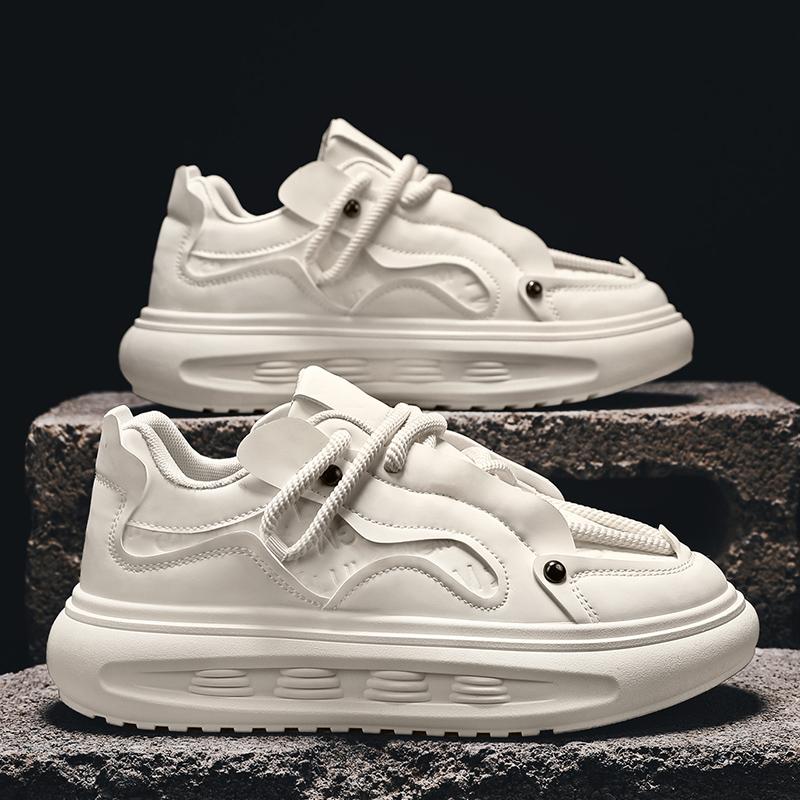 2024 Оригинальные мужские кроссовки Дизайнерская мода Обувь для скейтборда Мужские кроссовки-хлебцы Уличный хип-хоп Повседневные кроссовки Обувь на платформе