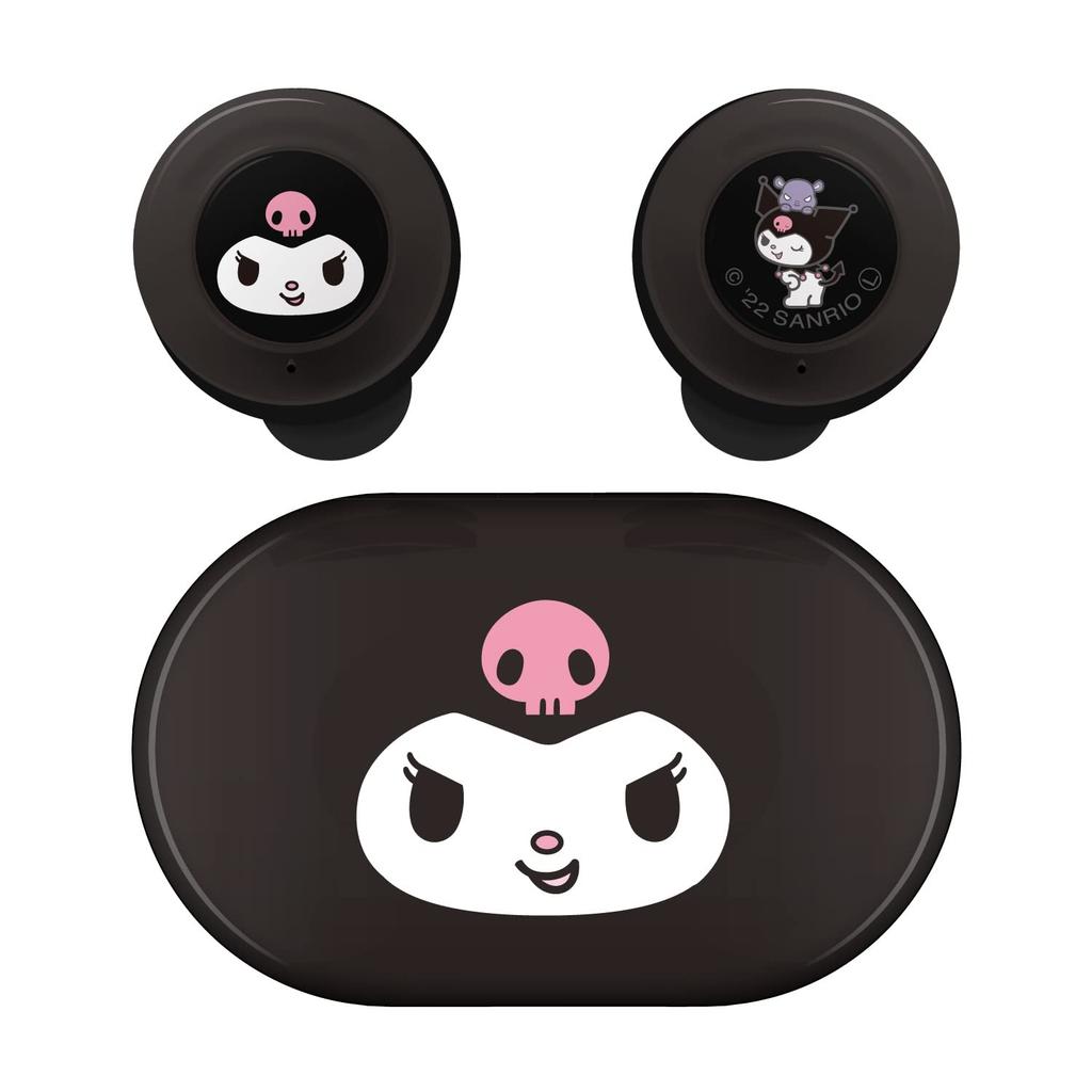 Gourmandise Sanrio Персонажи Куроми True Wireless Стерео Наушники (черный) SANG-136BK Ш54 x В33,5 x Г33 мм