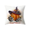 Alphabet Halloween Theme Throw Pillow Cover Devil Pumpkin Throw Pillow Cover Sofa Chair Bed Cushion Cover Home Decor