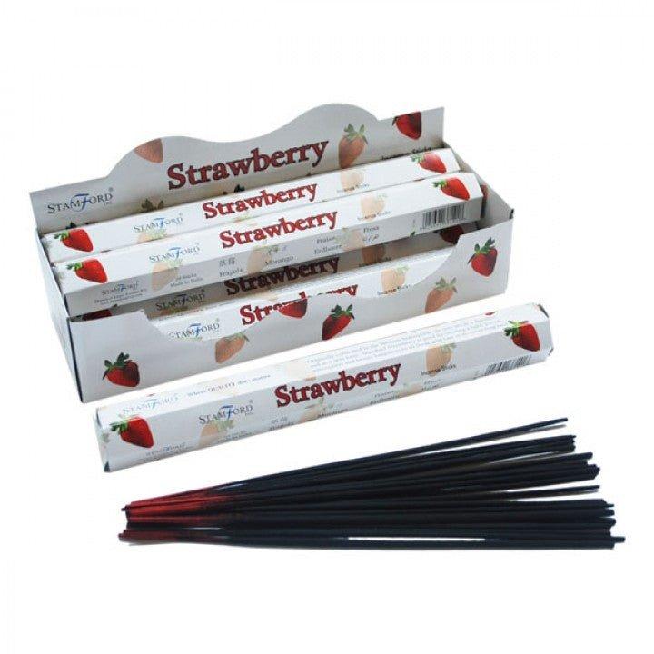 7x Strawberry Incense Sticks 20 Count Stamford