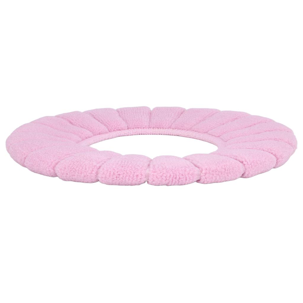 Чехол на сиденье унитаза утолщенный моющийся мягкий материал сохраняет тепло приятный для кожи прочный изысканный цвет