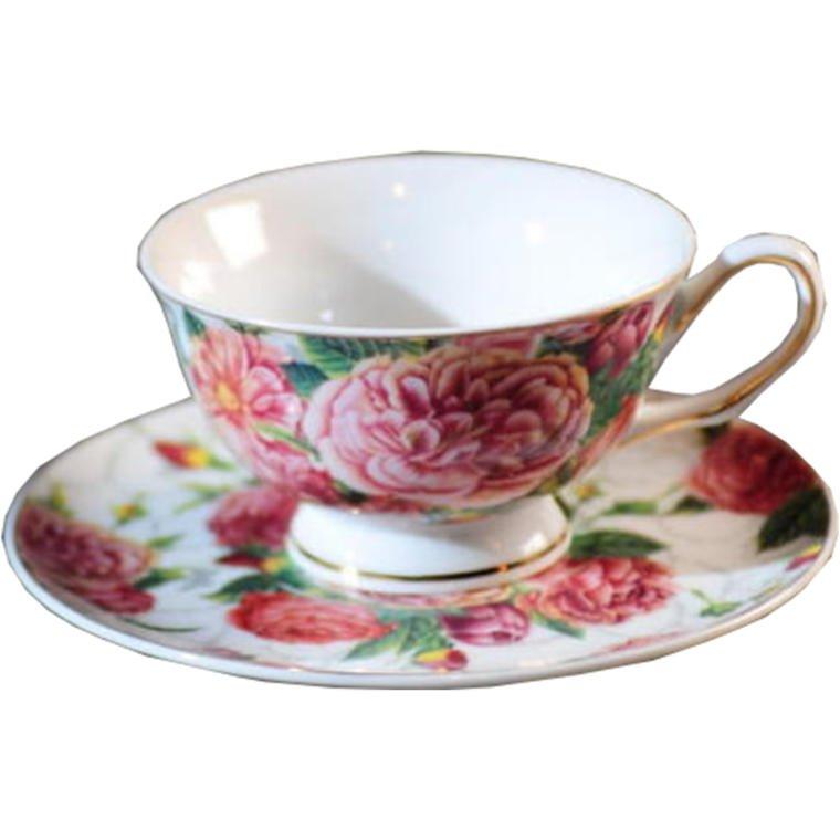 Flower coffee cups