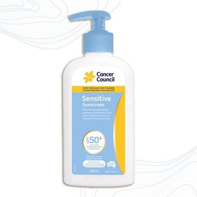 CC Увлажняющий солнцезащитный крем для чувствительной кожи SPF50+ 200 мл