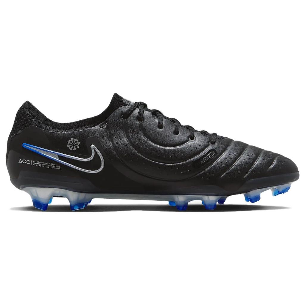 Nike Кроссовки унисекс Tiempo Legend 10 Elite FG Shadow Pack Черные Hyper-Royal Chrome DV4328-040
