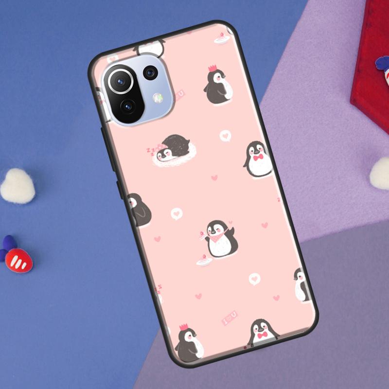 Чехол с пингвином для Xiaomi 13 14 Ultra 11T 12T 13T 14T Pro POCO X7 Pro X3 X5 F3 F5 F6 M6 X6 Pro
