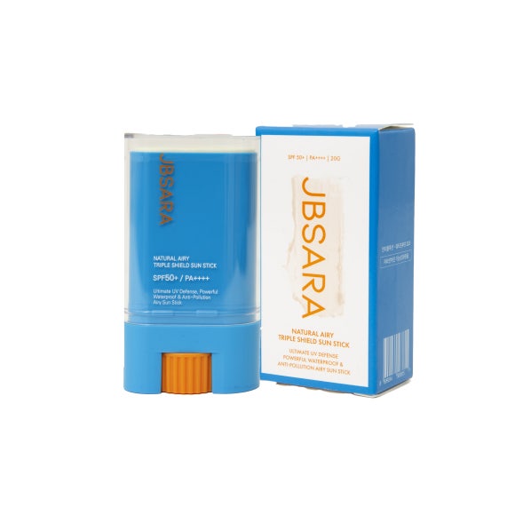 JBSARA Натуральный воздушный тройной защитный солнцезащитный крем SPF50+PA++++ 20 г (3 варианта)