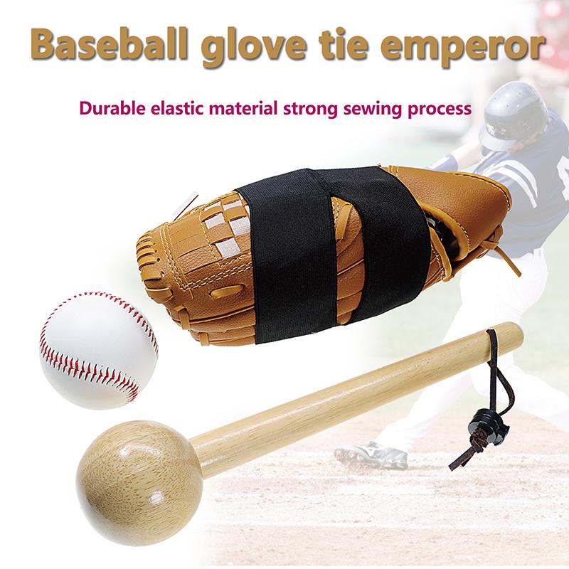 Baseball Softball Glove Strap Thicken High Elastic Baseball Glove Wrap Band Baseball Softball Sports Glove Elastic Strap