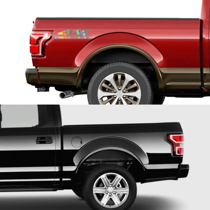 Doordash 4x4 Внедорожник Наклейки на боковую часть заднего багажника для Ford F Series F150 250 350 Пикап Наклейка на кузов Грузовик Виниловый Авто Декор