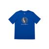 T-Shirt Youth NBA Dallas Mavericks Casual Breathable Sports Crew Neck Short Sleeve Print Kids Tops Dodger-Blue 3Z2B7SBNH-MAV