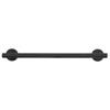 Stainless Steel Towel Rack Black Towel Hanger Towel Bar  Bathroom Kitchen Washroom