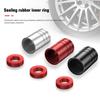4PCS Auto Wheel Tire Valve Stem Caps Cover For Alfa Romeo Giulietta Mito 159 Giulia Stelvio 156 147 Tonale Brera Disco VolanteIW8 