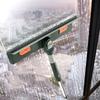 72-226 см Швабра для мытья окон Очиститель окон Стеклоочиститель Удлиненная вращающаяся с силиконовым скребком Бытовые инструменты для чистки окон