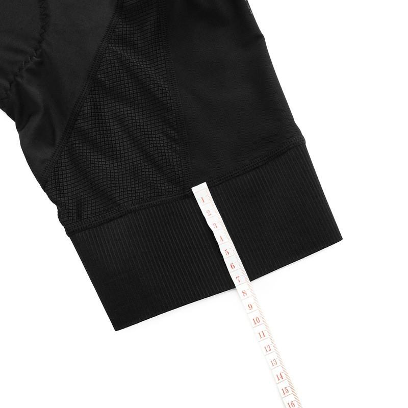 Mens Cycling Shorts With Moisture-Wicking Fabric Padded Chamois Side Pockets Sport Wear
