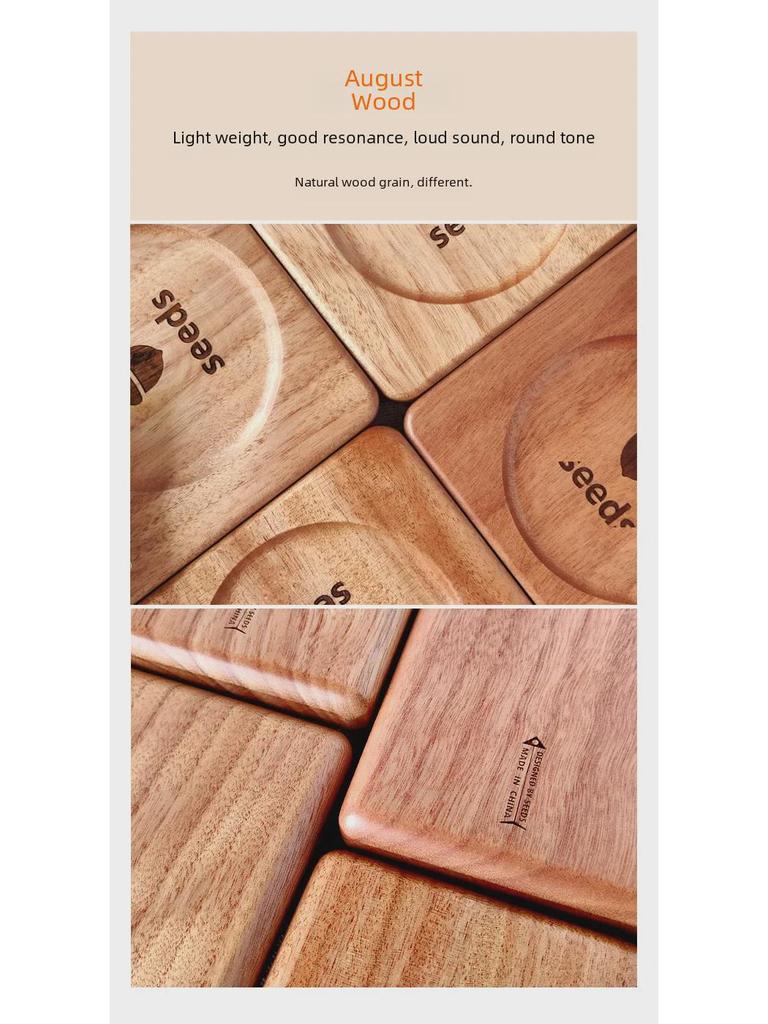 41-нотная калимба из дерева окуме, пианино для большого пальца с трехслойной полутоновой конструкцией