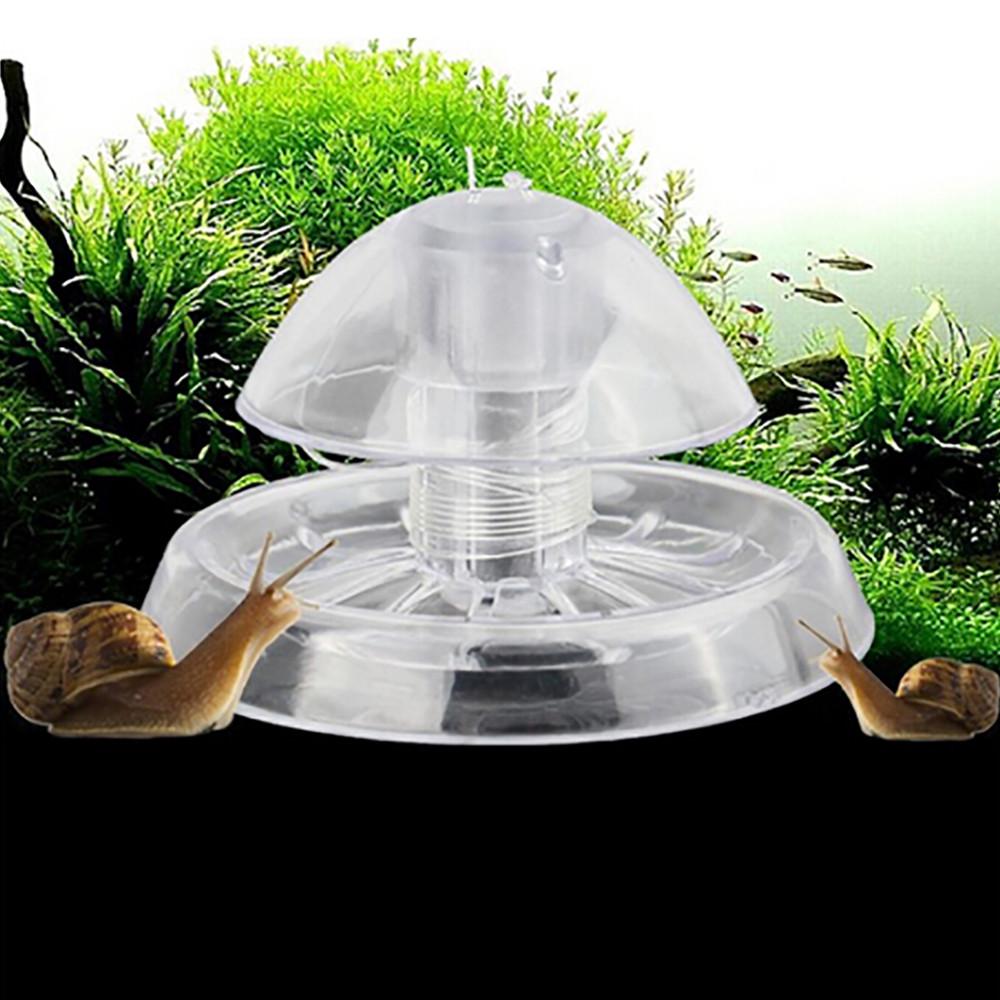 Clear Trap Aquarium Fish Tank Plants Planarian Leech Catch Environment