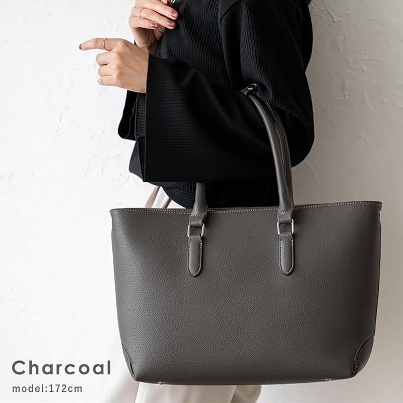 [VITAFELICE] Женская двусторонняя сумка-тоут Vita Felice Square sib-20059p (древесный уголь)