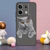 Чехол для телефона Xiaomi Redmi Note 13 9 10 11 12 14 15 Pro Plus Redmi 15 15C 14C 10C 12C 13C с изображением британской короткошерстной кошки