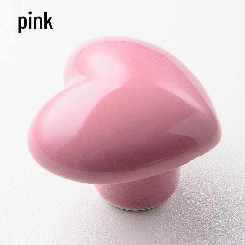 Керамическая ручка для детского шкафа Spot Love - Мультяшный самоклеящийся крючок для шкафа и ящика