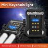 Multifunctional Portable Mini LED Flashlight Type-c Rechargeable 6 Lighting Mode Torch Finger Gyroscope Outdoor Emergency Lamp