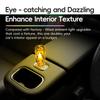 Car USB LED Rainbow Color Atmosphere Light LED Filament Lamp Portable Lighting Plug and Play Decorative Atmosphere Light