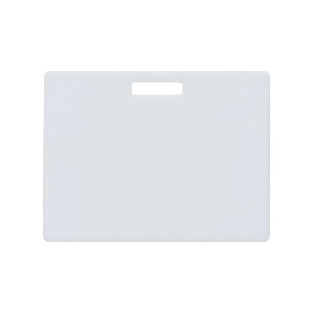 Reusable Erasable Badge Note Pads with Handle Portable Dry Erase Whiteboard Surface for Writing Messages and Reminders Set of Four