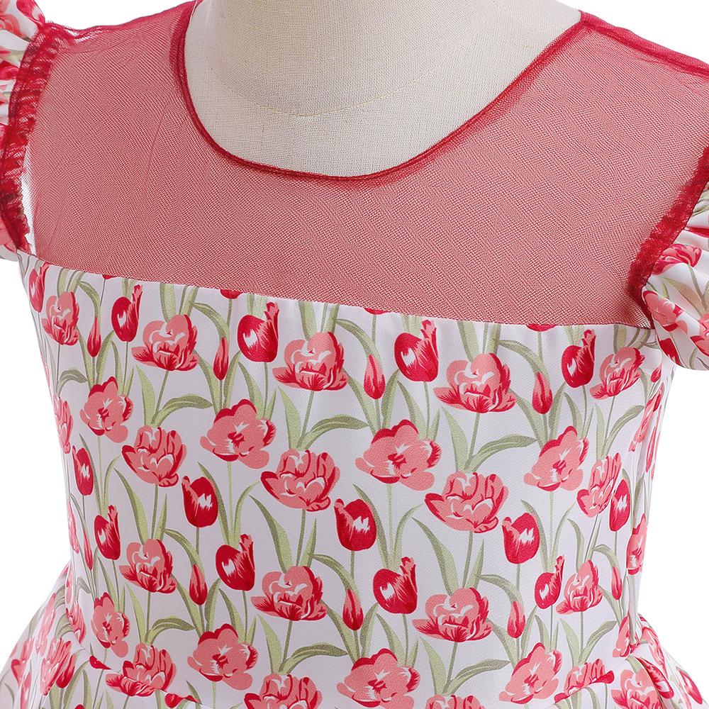 Платья для девочек-подростков с сумками для девочек 3-10 лет, нарядное платье для выпускного вечера на день рождения, детское праздничное платье принцессы для девочек, детская одежда