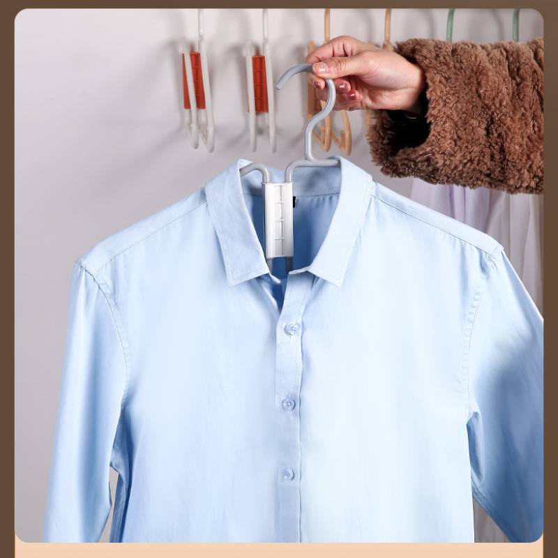 Student Dormitory Collapsible Clothes Rack With Portable Design For Travel And Storage