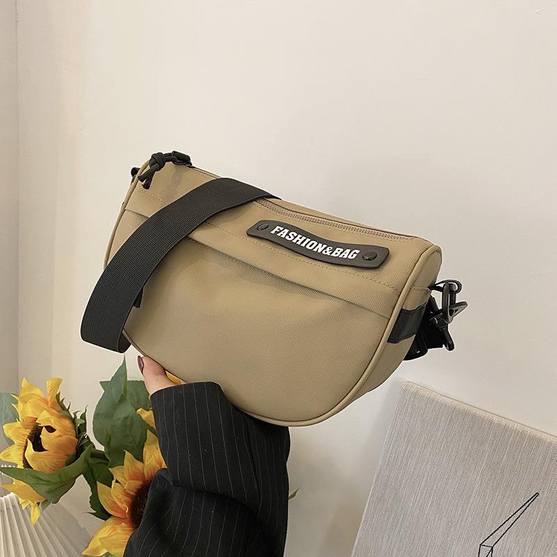 Женский универсальный повседневный рюкзак для покупок, мобильного телефона, на одно плечо, модная нейлоновая пленка, водонепроницаемая сумка через плечо, корейская версия, модная