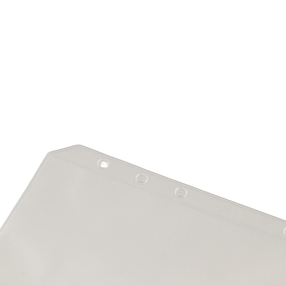 5 шт. Органайзер для документов A5 A6 Прозрачные карманы из ПВХ Органайзер для файлов Органайзер для бумаги Папка-органайзер Водонепроницаемый Прозрачный