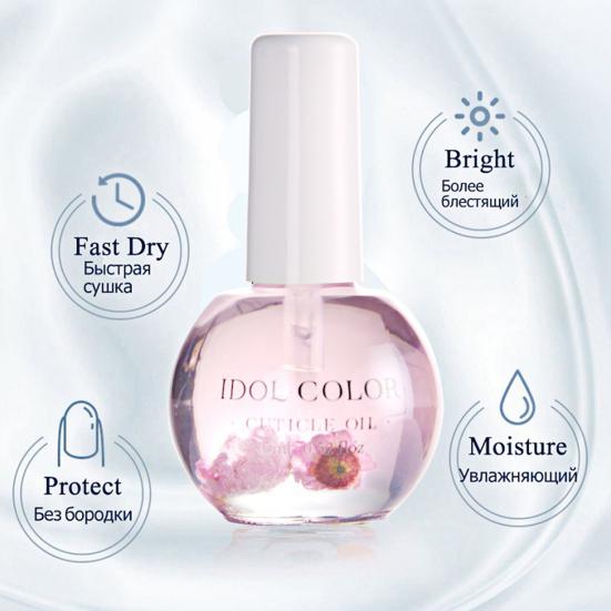 Yousheng 15ml Nail Softener Oil Quick Absorption Non-Irritating Plant Extracts Peach Flavor Cuticles Oil for Home