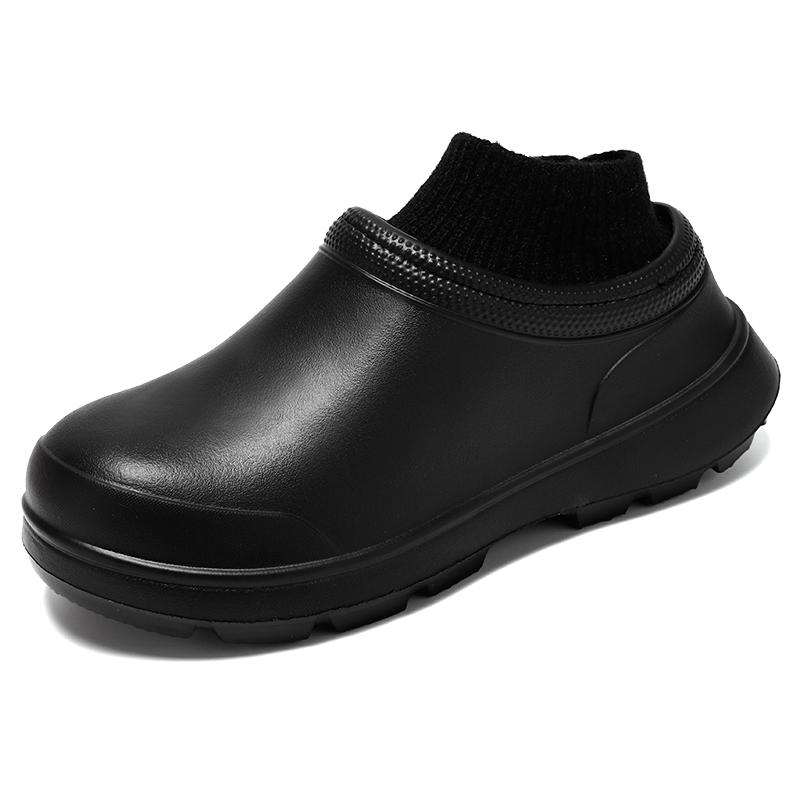 Осень и Зима Пара Водонепроницаемые Плюшевые Теплые Хлопковые Ботинки Уличная Платформа Противоскользящие Повседневные Модные Базовые Универсальные