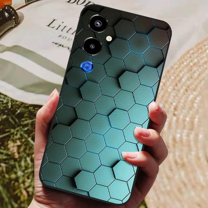 Чехол для Tecno Pova 4 Pro Крутой Расписной Силиконовый ТПУ Мягкий Чехол для Tecno Pova4 Pro Чехлы Pova 4Pro Черные Защитные Оболочки для Телефона