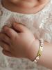 1pc Personalized Cute Children's Pearl Stainless Steel Heart Custom Name Fashion Handmade Custom Bracelet