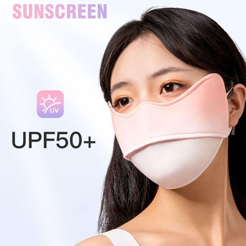 Ice Silk Sunscreen Mask Multicolor Sports Mask Creative Ultraviolet-proof Face Mask