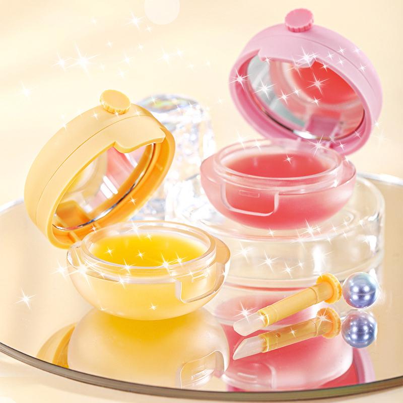 Peach Honey Jelly Sleeping Lip Mask Repair Fade Lip Lines Hydration Dead Skin Exfoliation Lip Balm