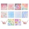 Origami for Origami Thousand DIY Colored Pack of 100 Double-Sided Paper, 15x15cm, Square, Crafts, Cranes, Art, Paper, (Style 2)