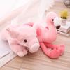 Держатель для салфеток Kawaii Toy, плюшевая коробка для салфеток в форме фламинго и свиньи, симпатичное мультяшное животное, чехол для бумажных полотенец, бытовые принадлежности для автомобиля