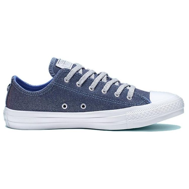 Converse Chuck Taylor All Star Starware Низкие Повседневные Удобные Низкие Кеды из Канваса Женские кроссовки Синий 564916C